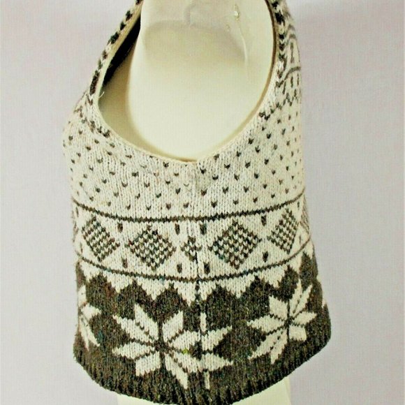 Boundary Waters womens Small sleeveless WOOL BLEND - Picture 6 of 12